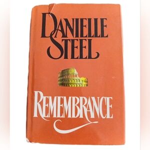 Danielle Steel Remembrance Coffee Table Book - Orange Cover